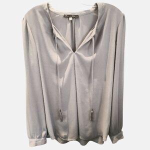 ROSE & OLIVE Sheer Long Sleeve Blouse Size XL